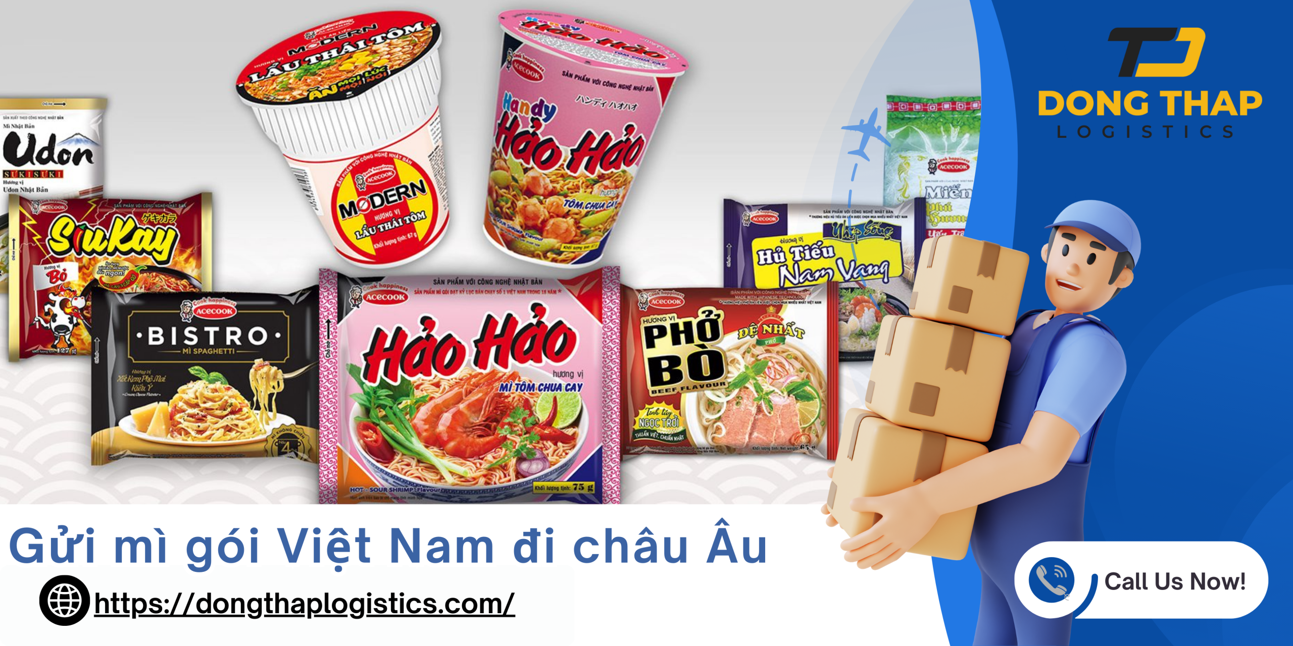 GỬI MỲ GÓI ĐI EU