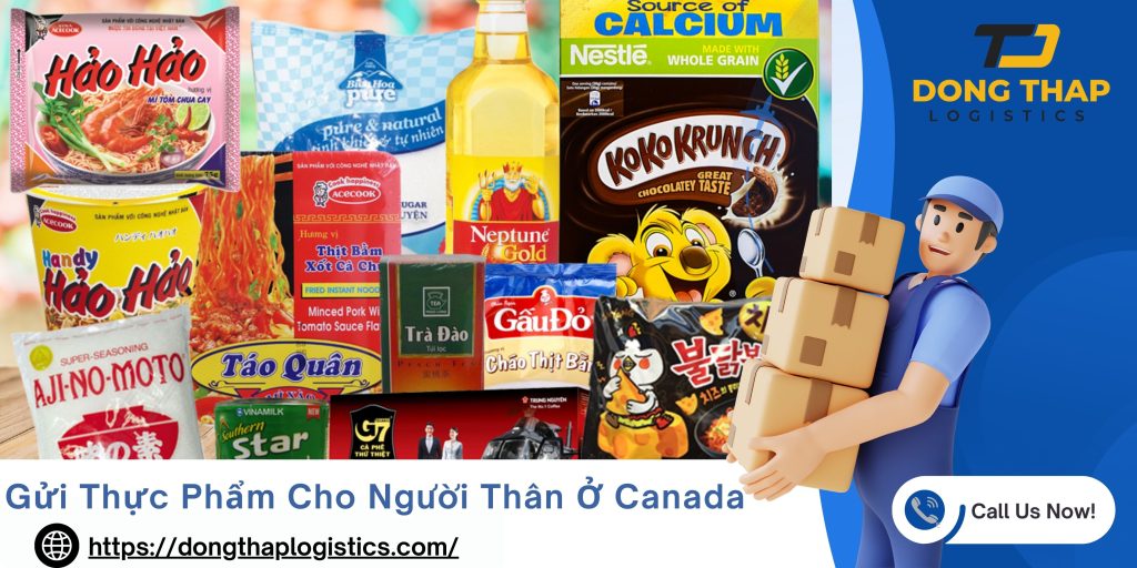 Gửi Thực Phẩm Cho Người Thân Ở Canada
