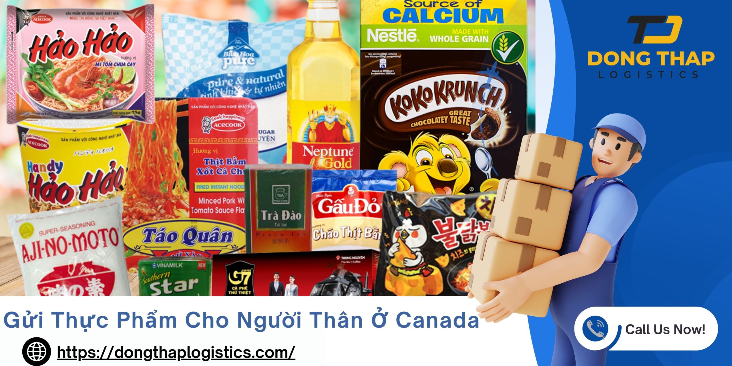 Gửi Thực Phẩm Cho Người Thân Ở Canada