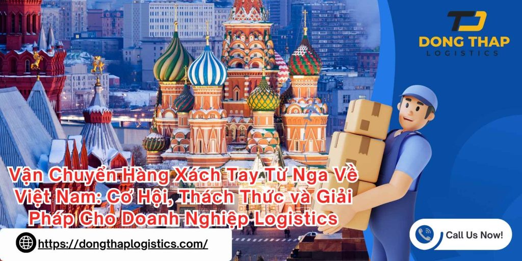 Vận Chuyển Hàng Xách Tay Từ Nga Về Việt Nam: Cơ Hội, Thách Thức và Giải Pháp Cho Doanh Nghiệp Logistics