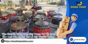 Vận Chuyển Trống Lân Mini Trang Trí Tết Sang Úc – Lan Tỏa Không Khí Lễ Hội Truyền Thống Việt Nam