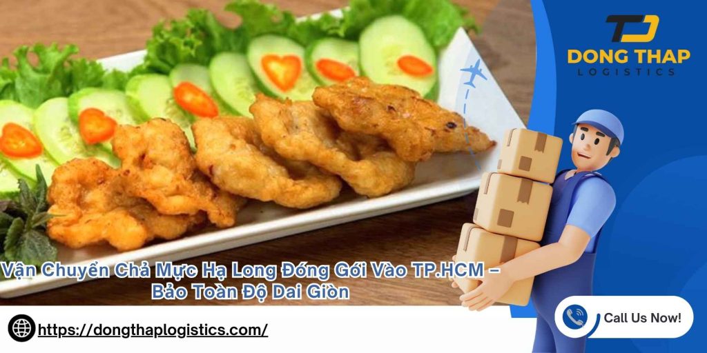 Vận Chuyển Chả Mực Hạ Long Đóng Gói Vào TP.HCM – Bảo Toàn Độ Dai Giòn