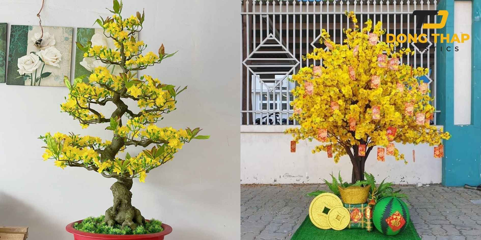 Vận Chuyển Hoa Mai Giả Trang Trí Tết Miền Nam Sang Nhật Bản – Mang Sắc Xuân Việt Ra Thế Giới