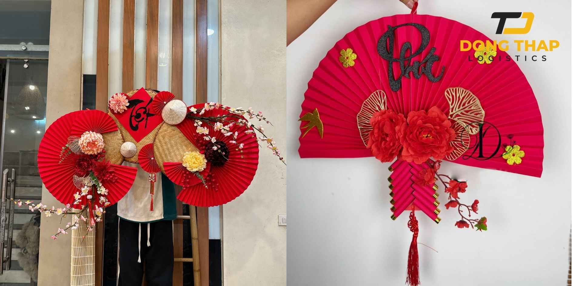 Vận Chuyển Quạt Giấy Họa Tiết Tết Việt Trang Trí Nhà Sang Phần Lan – Tôn Vinh Nét Đẹp Thủ Công Truyền Thống