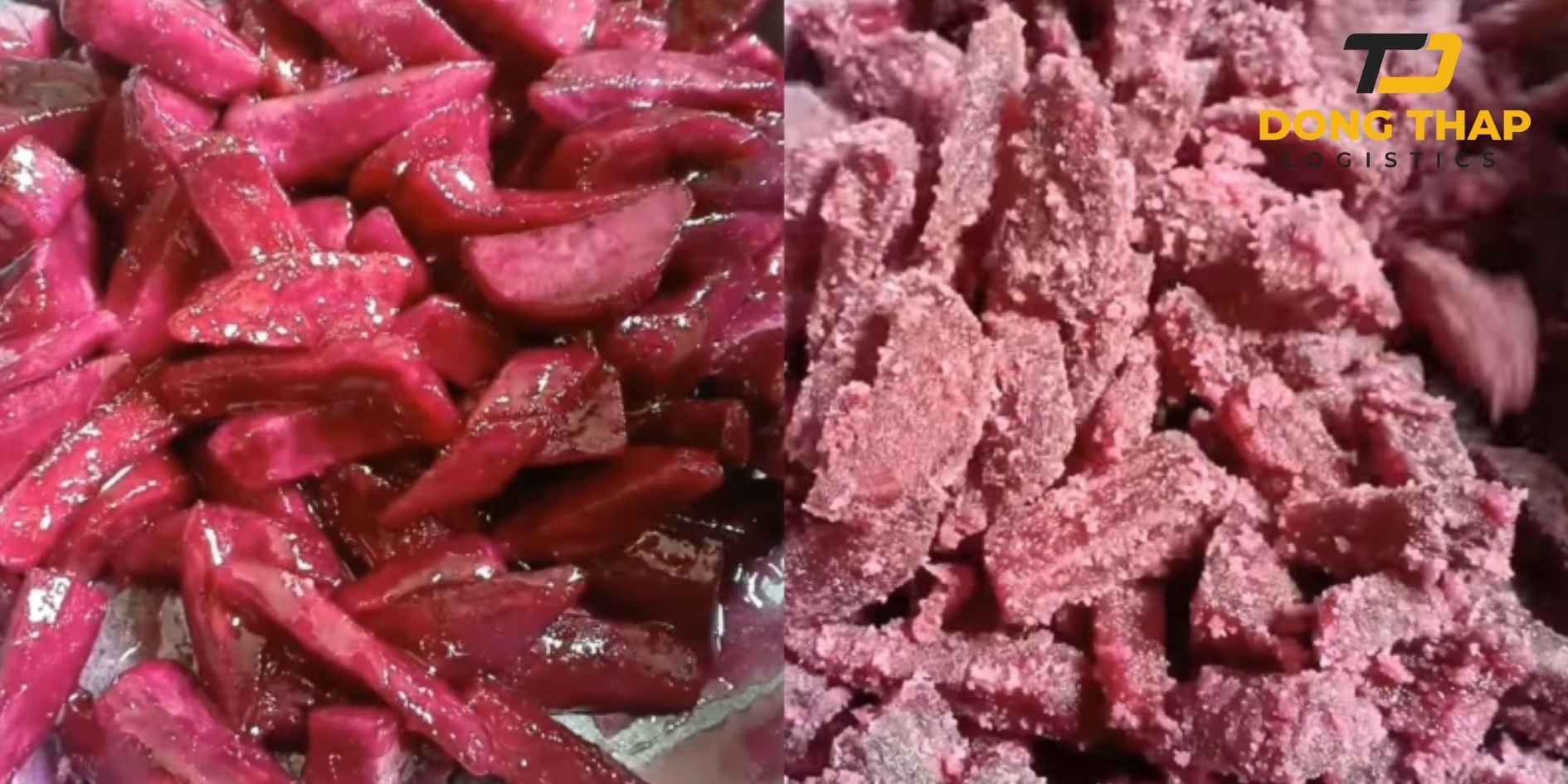 Vận Chuyển Mứt Khoai Lang Tím Đà Lạt Sang Pháp – Giữ Nguyên Hương Vị Cao Nguyên