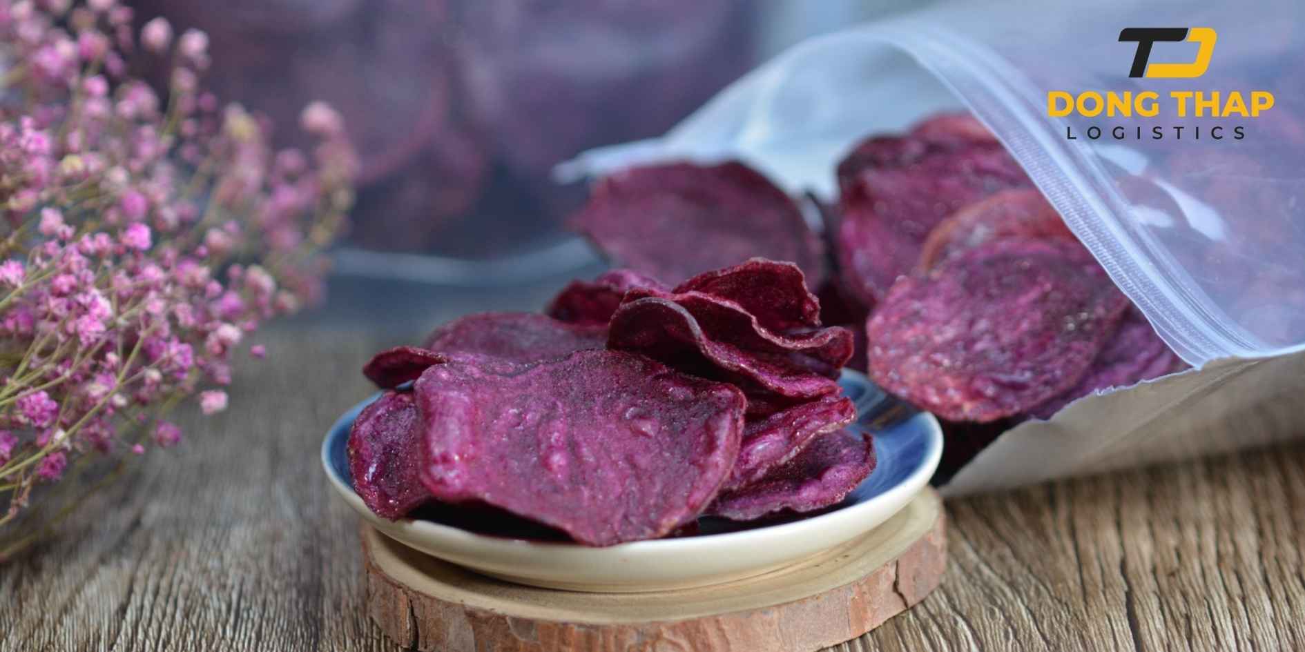 Vận Chuyển Mứt Khoai Lang Tím Đà Lạt Sang Pháp – Giữ Nguyên Hương Vị Cao Nguyên