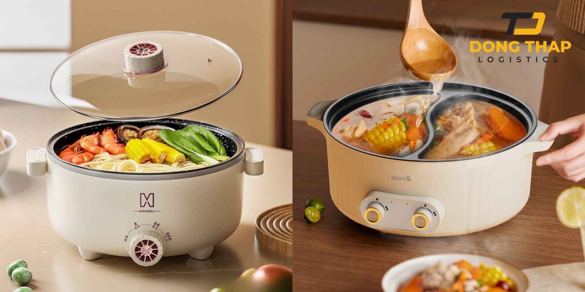 Vận Chuyển Nồi Lẩu Điện Đa Năng Sang Singapore – Giữ Trọn Hiệu Suất Nấu