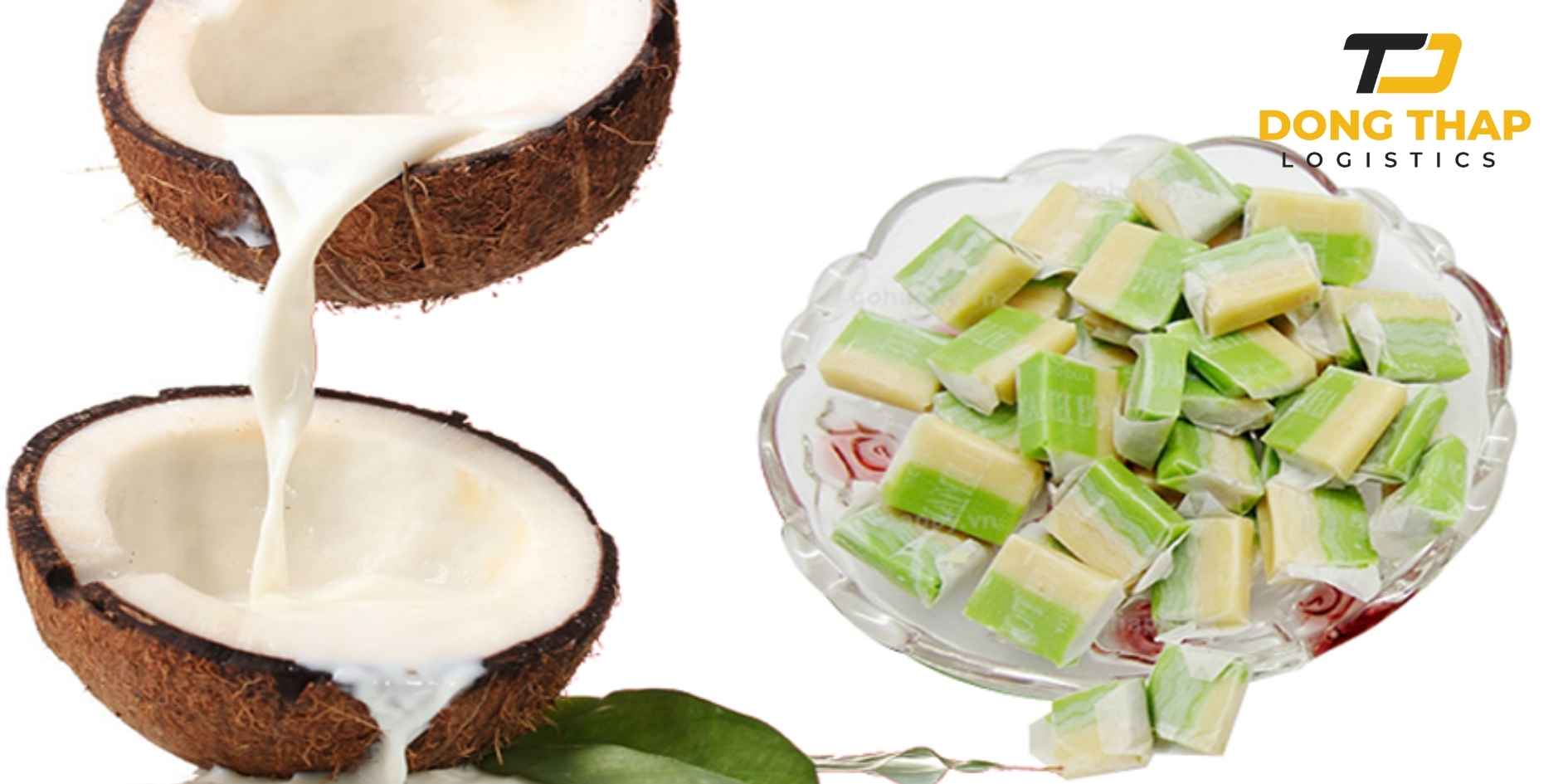 Vận Chuyển Kẹo Dừa Bến Tre Đóng Hộp Sang Anh – Ngọt Lành, Giữ Nguyên Hương Vị