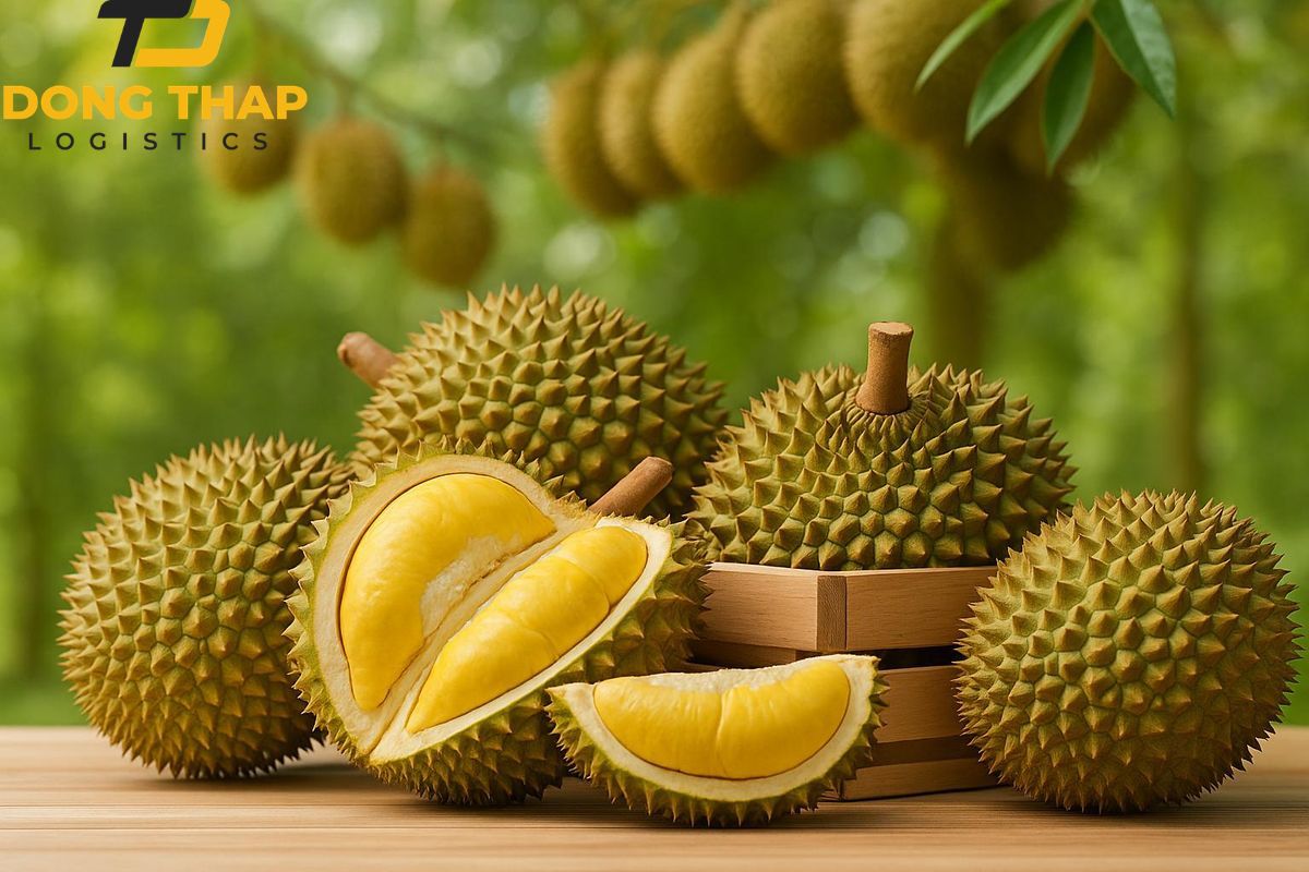 Vận Chuyển Sầu Riêng Sấy Lạnh Đi Châu Âu